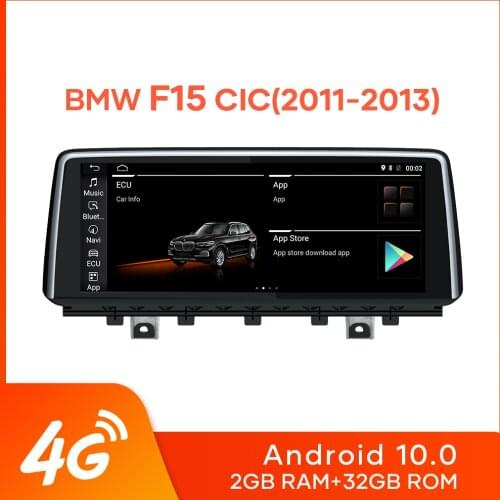 MCWAUTO for BMW X5 F15 2011-2013Android 10.0 Radio Stereo CIC Multimedia Navigation Car DVD Player GPS Head unit Audio 10.25"