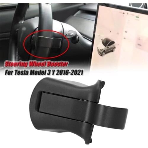 Auto Steering Wheel Booster for Tesla Model 3 Y 2016 - 2021 FSD Assisted Driving ring Autopilot Automatic driving Counterweight