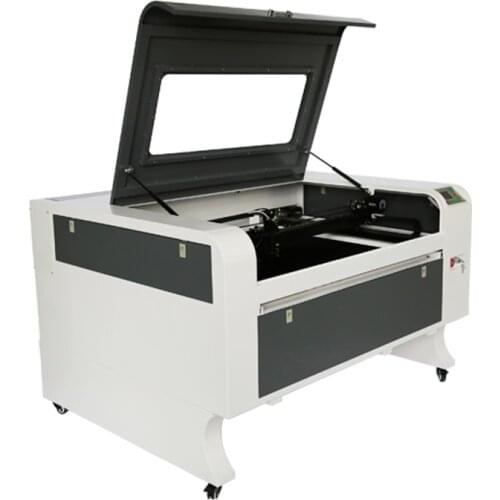 EFR Reci wood acrylic leather 130w 100w 1060 1080 Co2 laser engraving cutting machine desktop ruida control system good price