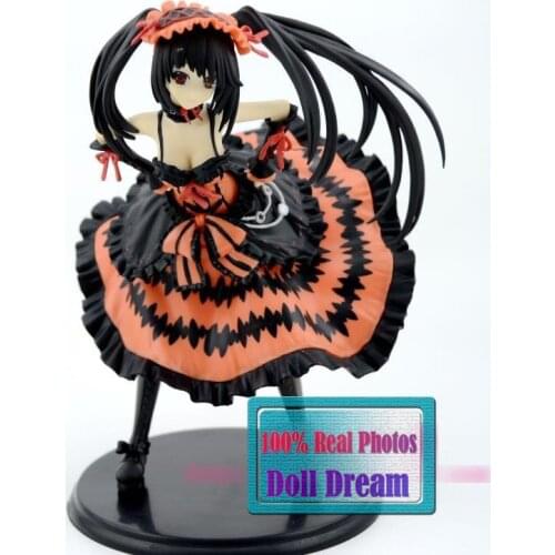 21CM Japanese Anime Date A Live Nightmare Tokisaki Kurumi PVC Action Figure Model Collection Toy
