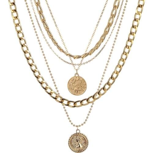 FHJEWE Golden Chains