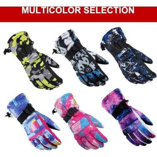 LEOSOXS Ski Gloves Adult 2021 New Winter Gloves Windproof Waterproof Gloves For Men Women Outdoor Winter Cycling Gloves