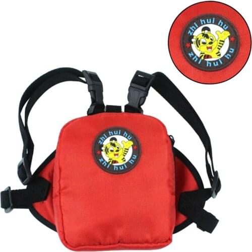 Dog backpack multi-functional pet traction with small bag pet backpack