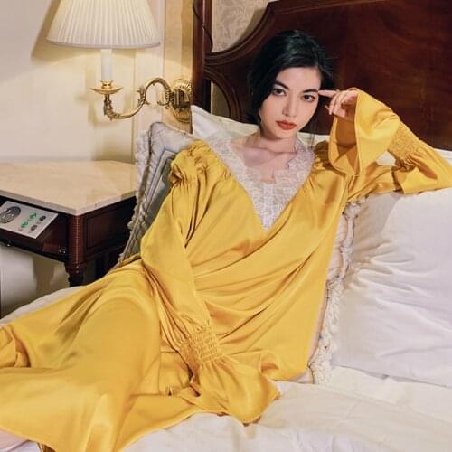 Nighty for Ladies Vintage Nightgowns Sleeping Dress