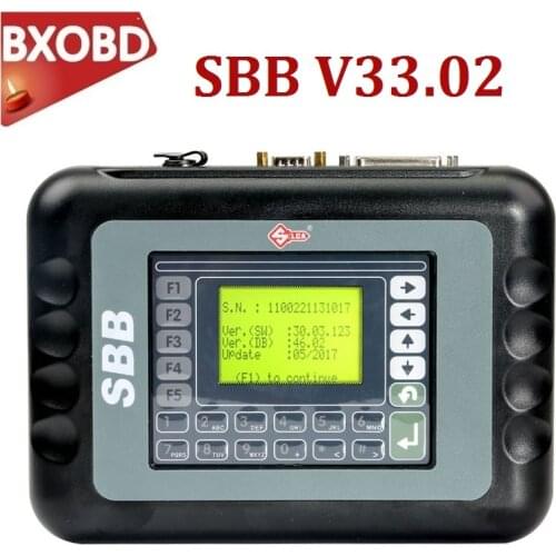 OBD2 Immobilizer Auto Key Programmer Silca SBB V33.02 Universal Key Maker Transponder Key