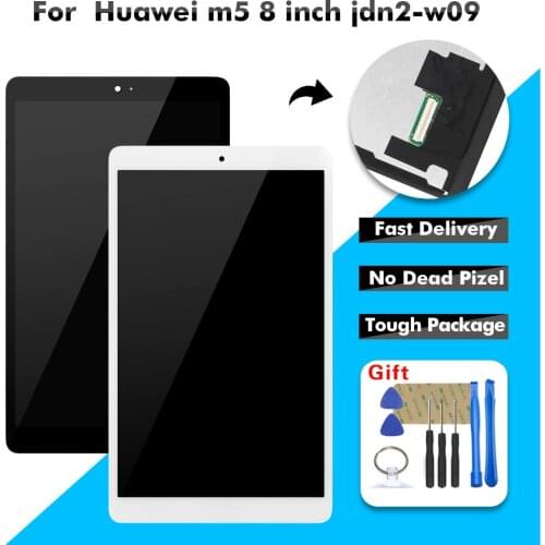 For Huawei MediaPad M5 Lite 8 JDN2-W09 Lcd Display Touch Screen Digitizer Glass assembly Replacement + Free Tools