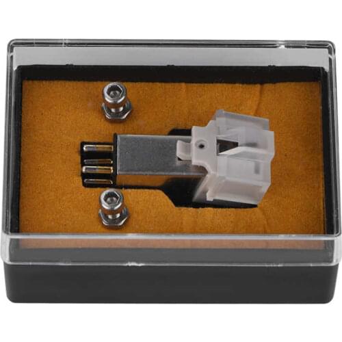 Phonograph Turntable Dual Moving Magnetic Cartridge Stylus With LP Vinyl Needle Double ruby ​​and stereo stylus needle