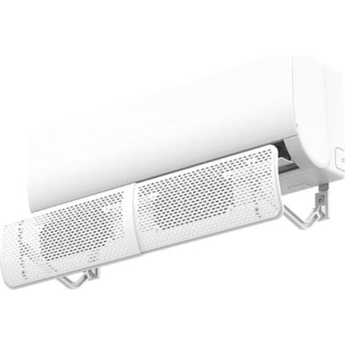1 Pcs Windproof Air Conditioning Windshield Telescopic Outlet Deflector Air Cooled Baffle