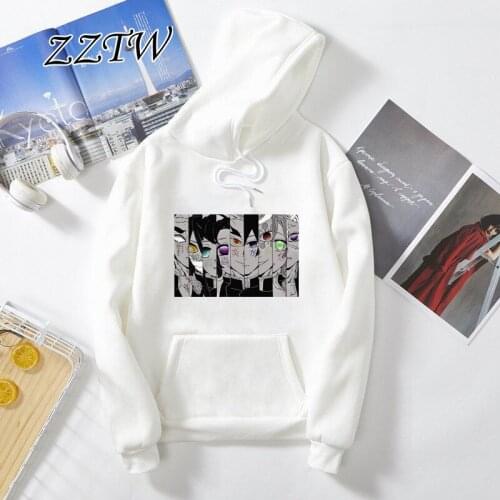Demon slayer hoodie women graphic hoodie women Japanese anime hoodie harajuku kawaii kimetsu no yaiba Top streetwear punk hoodie