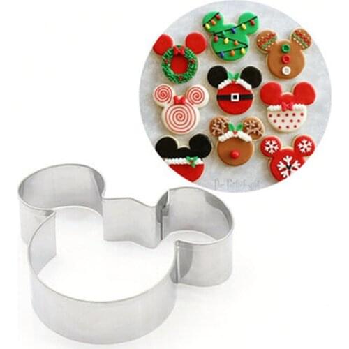1/3pcs Stainless Steel 3D Cookie Cutter Animal Biscuit Cake Mould Kitchen Accessory Baking Pastry Tool Cake Decorating Tool