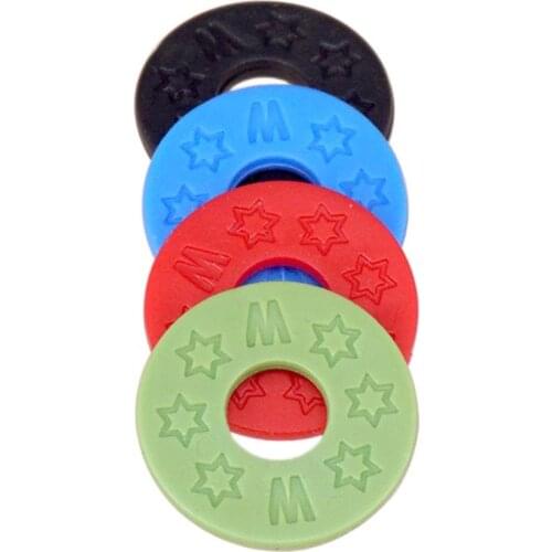 10pcs Strap Locks Rubber Pads Washers for Acoustic Guitar Bass Parts & Accessories E56D