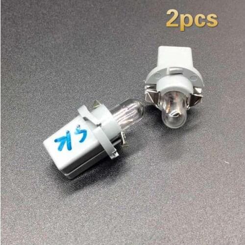 2pcs original for Audi Peugeot 206/207/308 clock instrument bulb T5/12V LCD screen bulb 1.9W cluster