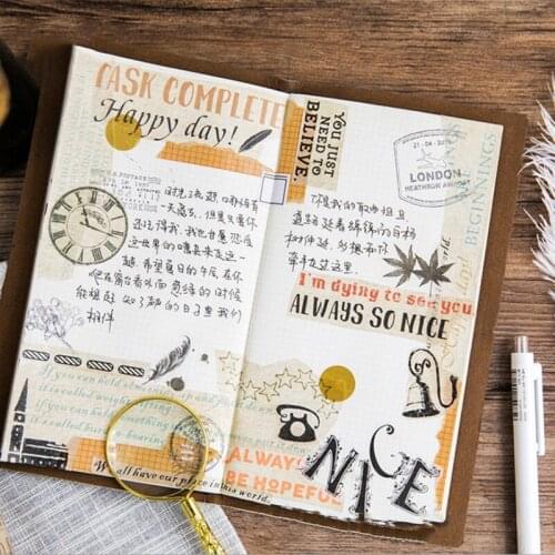 Free Shipping 6roll/pack Decorative Washi Tape Journal Scrapbooking Stickers Masking Tape Cute Stationary School Supplies