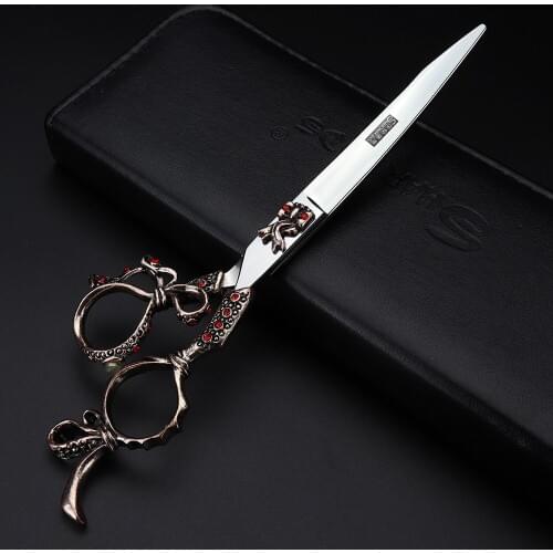 7 inch Cat and dog styling tools Pet scissors thinning scissors Professional beauty scissors set Stainless Steel Scissors