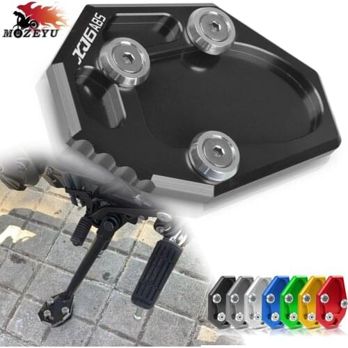 Motorcycle Side Stand Enlarge Kickstand Extension Pad Sidestand Plate For YAMAHA XJ6 ABS 2009 2010 2011 2012 2013 2014 2015