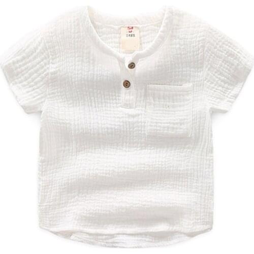 Colorful Childhood Boys' Short Sleeve Shirts