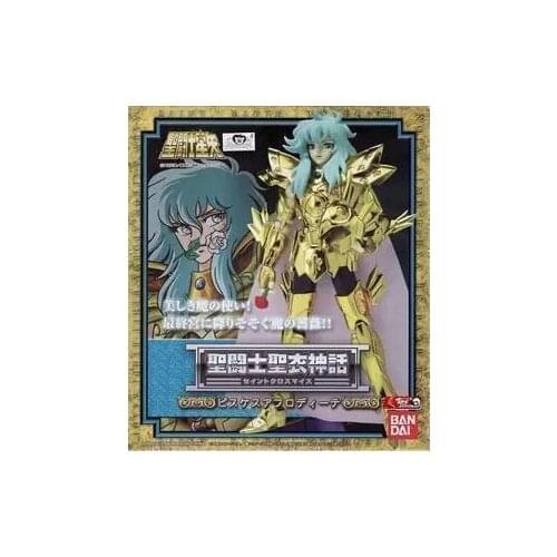 Anime "Saint Seiya" Original BANDAI Tamashii Nations Saint Cloth 1.0 Soul of Gold Action Figure - Pisces Aphrodite CLOTH