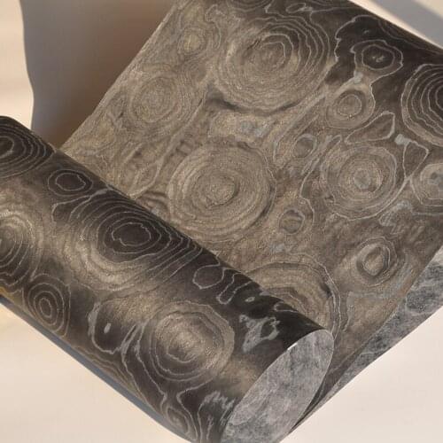 Greenland 2 PCS Golden Composite Wood Veneer 24" x 96" With Fleece Backing DIY Wood For Jewel Box Car Interior Home Decoration