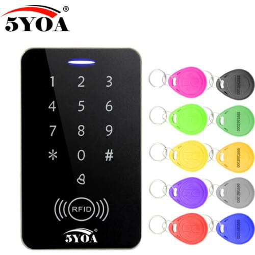New RFID Access Control System Security Proximity Entry Door Lock strong anti-jamming Induction distance Support the iron door