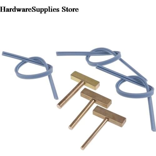 New 30W/40W/60W Welding Copper T soldering iron tips with 24cm Rubber Strip Cable hot press for lcd screen cable repair Kit