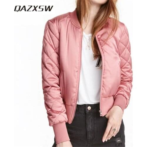 Женские бомберы QAZXSW China At AliExpress