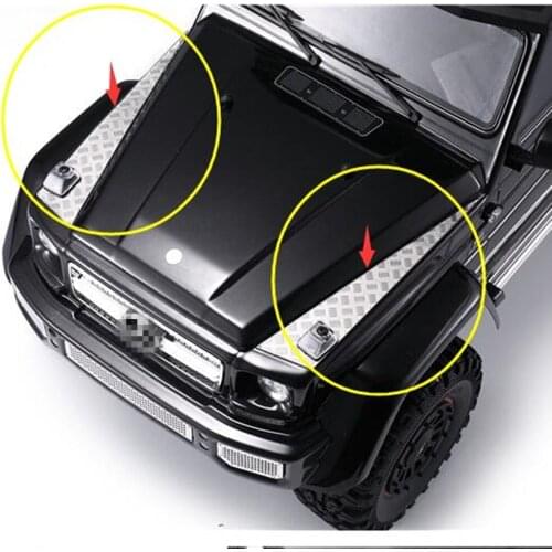 Rc Crawler Toy Car Parts Body Shell Metal Antiskid Plate Kits For 1/10 Scale Remote Control Car Traxxass TRX6 G63 TRX4 G500