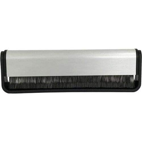 Carbon Fiber Phonograph Disc Cleaner Vinyl Records Soft Scrubbing Anti Static Turntables Disc Brush Phonogram Cleaning Tool