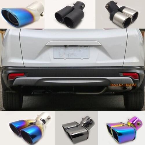 Hot Sale For Honda CRV CR-V 2017 2018 2019 2020 Car Muffler Exterior End Pipe Outlet Dedicate Stainless Steel Exhaust Tip Tail