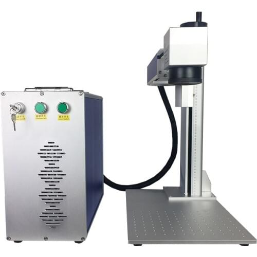 Fiber laser marking machine 20W split type laser engraver for metal stainless steel laser marking high precision