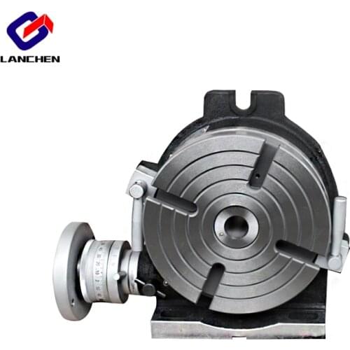 HV6 diameter 150mm vertical and horizontal dual purpose milling machine horizontal vertical rotary table high precision