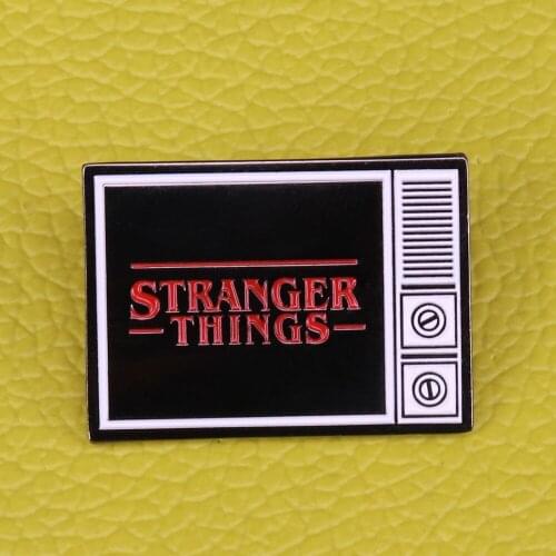 Retro TV Badge A Great Gift for Any Stranger Things Fan