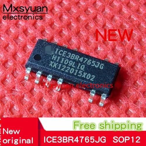 10PCS~50PCS/LOT ICE3BR4765JG ICE38R4765JG SOP12 New original