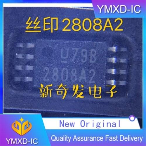 10Pcs/Lot New Original UCC2808APWTR-2 2808a2 Msop8 Imported Authentic on-off Controller