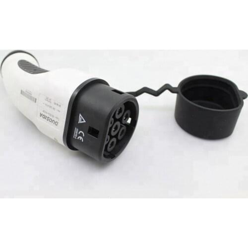 16A 32A 1 / 3 phase type 2 plug female ev charger plug TUV certificate for electric vehicle