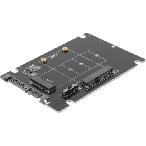 2 in 1 mSATA to SATA NGFF M.2 to SATA3 Converter Adapter Card SSD Disk HDD/SSD Accessories For MACBOOK