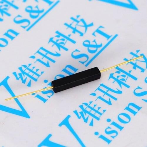 5PCS/lot Normally closed reed switch GPS-14B Plastic type 2*14 Magnetic switch dry reed pipe anti-vibration and damage