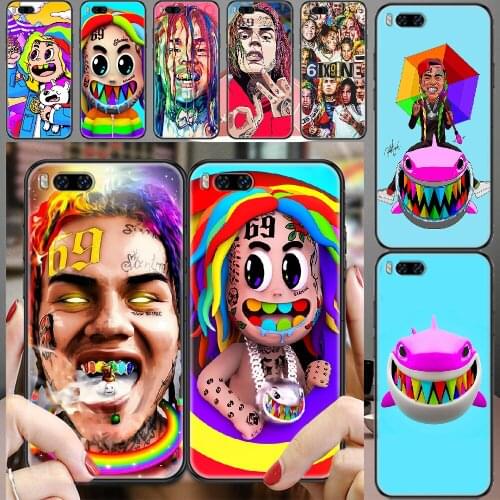 6ix9ine SixNine 69 Punani Phone case For Xiaomi Mi Max Note 3 A2 A3 8 9 9T 10 Lite Pro Ultra black 3D hoesjes silicone coque art