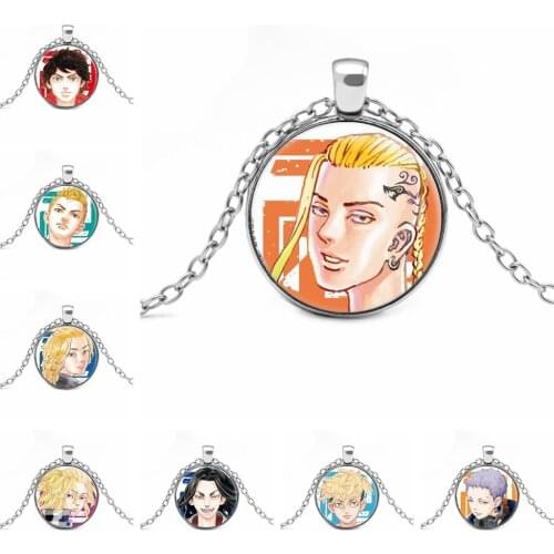 Tokyo Swastika Tokyo Revengers Necklace Anime Peripheral Pendant Sweater Chain