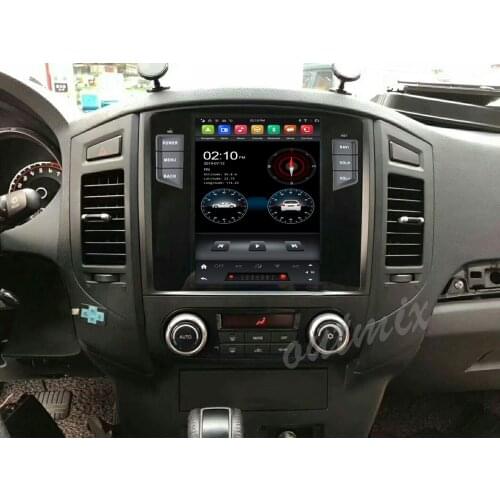 For MITSUBISHI Pajero V97 2006-2012 Android 9.0 Multimedia Player Tesla Screen 4+64GB Car Radio Auto GPS Navigation DSP carplay