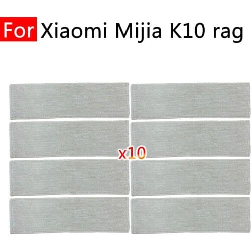 For Xiaomi Mijia Mi K10 Smart Home Robot Vacuum Cleaner Replaceable Mop Rag Cloth Kit Spare Parts Accessories Xiomi