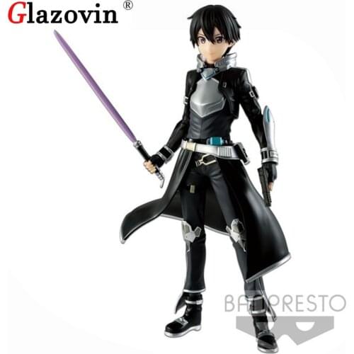 Glazovin Original BP Japanese Genuine 21cm Sword Art Online Alicization Kirigaya Kazuto PVC Sao Ggo Action Figure