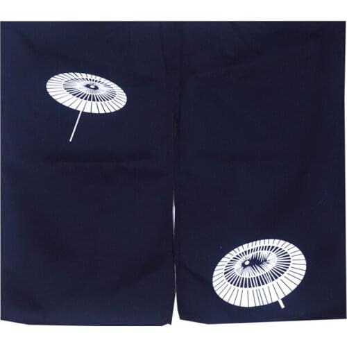 Customized Accept) Korea/Japan/China Sushi Restaurant Kitchen Hanging Doorway Cloth Curtain-Umbrella(85x140cm)