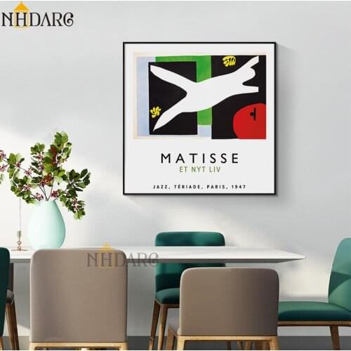 Matisse ET NYT lIV Canvas Painting Vintage Vogue Poster Pop Art Print Decoration Wall Picture for Living Room Home Decor