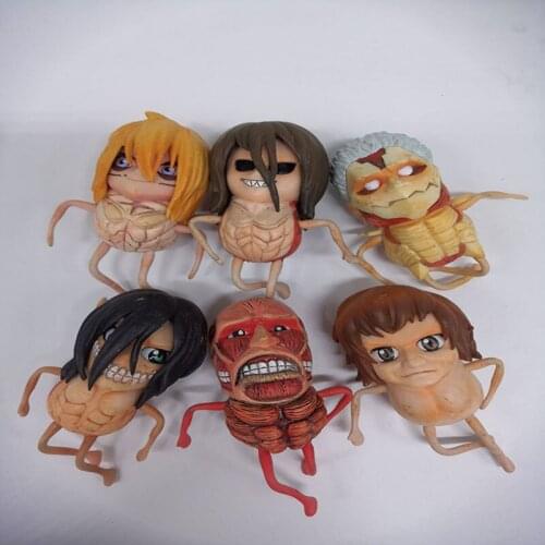 Classic Comic Anime Figure Attack on titan Eren Jaeger Titan Vinyl Action Figure Collectible PVC Model Toy