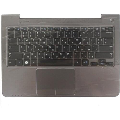 BU For Samsung NP530U3C NP530U3B NP535U3C 530U3B 530U3C NP540U3 NP532U3C NP532U3A Bulgarian keyboard gray palmrest cover