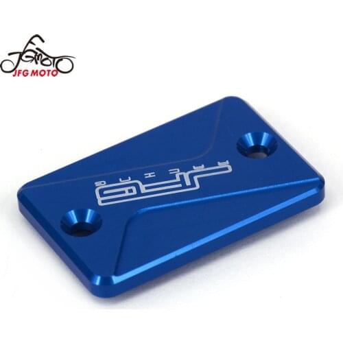 Motorcycle Front Fluid Brake Reservoir Cap Cover For YAMAHA XG250 Serow250 XT250X WR250R WR250X YFZ450 Raptor250 Raptor700