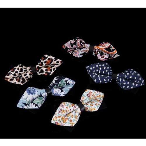 New tuxedo bow tie men Jacquard Woven groom marry groomsmen wedding party colorful striped butterfly cravats mens 2pcs/lot