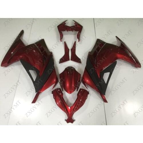 Fairing Zx300r 2013 - 2015 Orange Red Black Abs Fairing Zx300r 2014 Fairings EX300 14 15