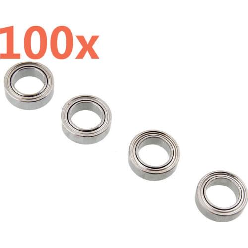 100 Pieces RC Car 5*8*2.5mm 8*5*2.5mm Ball Bearing For 1/10th Scale Models Hobby Buggy Remote Control Cars