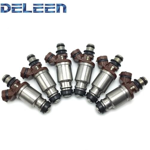 Deleen 4pcs Toyota T100 4Runner SR5 FJ526 2320946031 Fuel Injector 23250-46031 Car Accessories